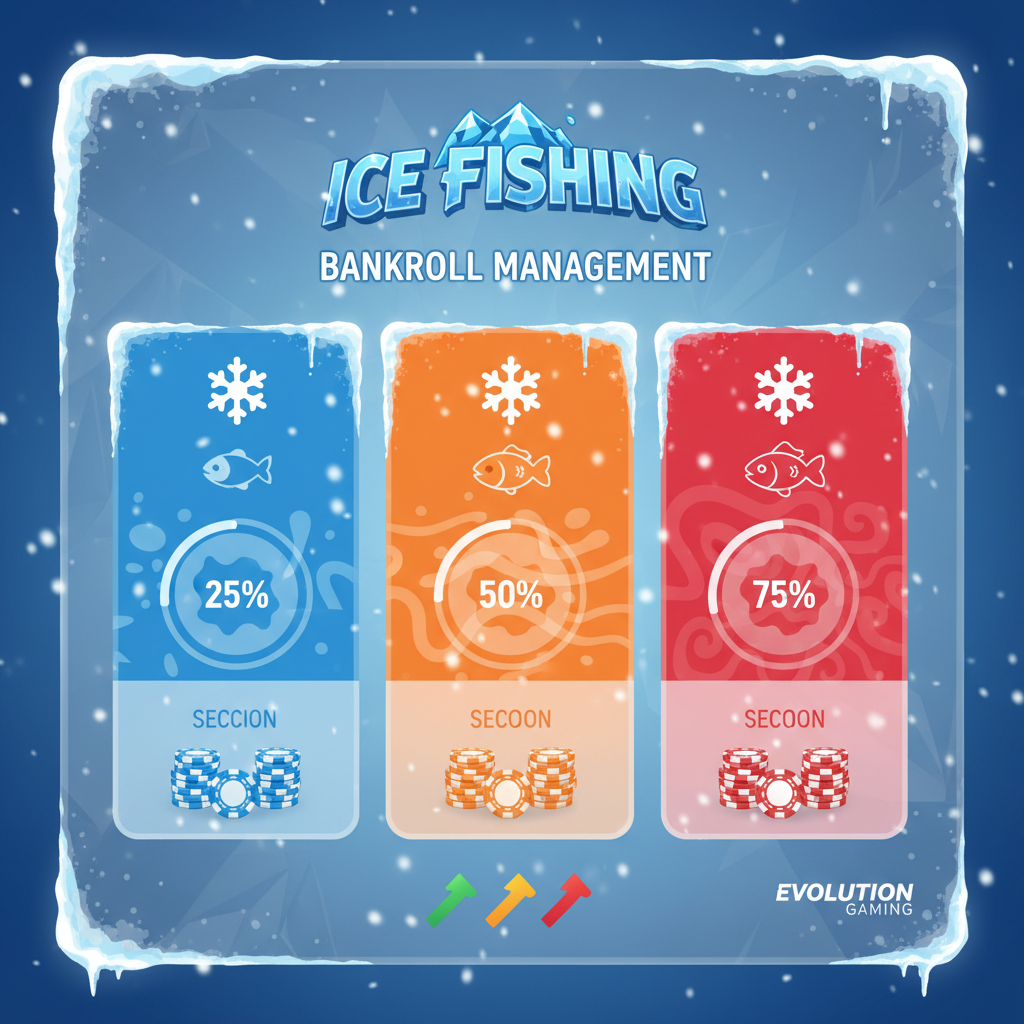 Ice Fishing gestione bankroll - calcolo sessioni e puntate ottimali per diversi budget