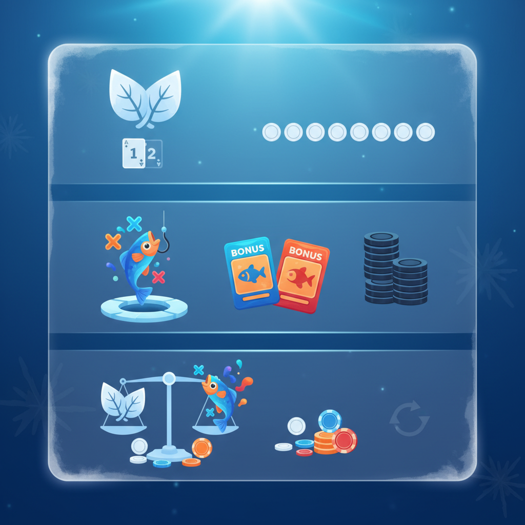 Ice Fishing strategie di puntata - Leaf Conservative, Bonus Hunter e Mixed Approach